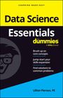 Lillian Pierson: Data Science Essentials for Dummies, Buch