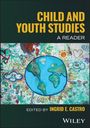 "CHILD AND YOUTH STUDIES A READER." Darunter eine bunte Zeichnung der Erde, umgeben von Herzen und Sonnen.