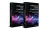 Zwei schwarze Buchcover mit dem Titel "Hypervalent Iodine Compounds", darunter chemische Strukturen und farbige Wellen.