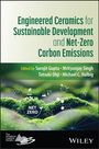 "Engineered Ceramics for Sustainable Development and Net-Zero Carbon Emissions" in Grün, Bild von Moos mit Chemie-Symbolen.