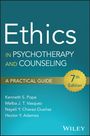 "Ethics in Psychotherapy and Counseling: A Practical Guide, 7th Edition. Autoren: Kenneth S. Pope, Melba J. T. Vasquez, Nayeli Y. Chavez-Dueñas, Hector Y. Adames. Wiley."