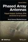 „Second Edition: Phased Array Antennas - Floquet Analysis...“ von Arun Kumar Bhattacharyya. Cover mit Antennenmuster.
