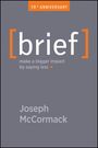 Joseph Mccormack: Brief, Buch