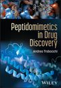 „Peptidomimetics in Drug Discovery“, Autor: Andrea Trabocchi. Molekulare Strukturen und blaue Spiralen im Hintergrund.