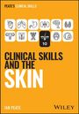 "Clinical Skills and the Skin" in Großschrift. Oben Symbole von Körperorganen. Autor: Ian Peate.