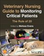 Titel: "Veterinary Nursing Guide to Monitoring Critical Patients: The Rule of 20". Herausgeber: Melissa Evans. Bilder: Tiere in Pflege.