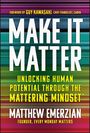 Matthew Emerzian: Make It Matter, Buch
