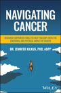 „Navigating Cancer“ – Dr. Jennifer Kilkus. Illustration: Person paddelt im Kanu zwischen Wolken.