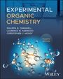 „EXPERIMENTAL ORGANIC CHEMISTRY, Fourth Edition“ steht oben. Autorennamen darunter. Abgebildet sind 3D-Molekülstrukturen.