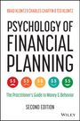 "Psychology of Financial Planning" von Brad Klontz, Charles Chaffin, Ted Klontz. Sechs farbige Smileys mit Dollarzeichen.