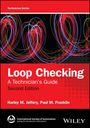 Text: "Loop Checking: A Technician's Guide, Second Edition, Harley Jeffery, Paul M. Franklin." Farbige, dynamische Linien und Logos.