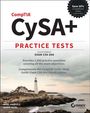 "CompTIA CySA+ PRACTICE TESTS. Exam CS0-004, 1,000 practice questions. Ein Leuchtturm an einer felsigen Küste."