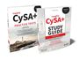 Buchcover: "CompTIA CySA+ Practice Tests", "CompTIA CySA+ Study Guide". Jeweils vierte Ausgabe, mit Leuchtturmbild.