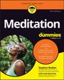 "Meditation for dummies" 5th Edition. Tipps: Selbstbewusstsein, Ruhe, Achtsamkeit, Reflexion. Foto: Frau in Natur.