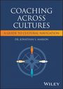"Coaching Across Cultures: A Guide to Cultural Navigation" von Dr. Jonathan S. Marion. Illustration eines Kompasses.