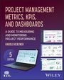 "Project Management Metrics, KPIs, and Dashboards. Harold Kerzner. 5th Edition. Laptop mit Diagrammen. Wiley-Logo."