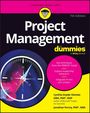 Buchtitel: "Project Management for Dummies". Kompass-Illustration zeigt Himmelsrichtungen. Autoren: Cynthia Snyder Dionisio, Jonathan Portny.
