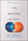 "UNA OSILI: THE MEASURE OF OUR GENEROSITY" über bunten, überlappenden Kreisen. Untertitel: Wie man Gebens-Kultur durch Handeln wandelt.