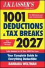 Titel: "J.K. Lasser's 1001 Deductions & Tax Breaks 2027". Autor: Barbara Weltman. Ein Buchcover in leuchtenden Farben.