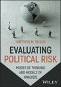 Matthew Taylor: Evaluating Political Risk, Buch