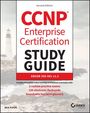 Titel: "CCNP Enterprise Certification STUDY GUIDE". 
Edition: Second Edition. Autor: Ben Piper. 
Im Hintergrund: Ein Leuchtturm und Felsen.