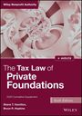 Text: "The Tax Law of Private Foundations," "2026 Cumulative Supplement," "Sixth Edition," "Shane T. Hamilton, Bruce R. Hopkins," "Wiley." Illustration mit abstraktem spiralförmigem Muster.