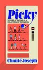 "Picky: Stories of Dating in a Relationship Recession" von Chanté Joseph. Automaten-Illustration mit Menschen im Inneren.