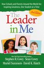 „The Leader in Me“, 3rd Edition. Fotos von drei lächelnden Kindern auf buntem Hintergrund.