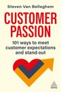 Titel: "Customer Passion". Untertitel: "101 ways to meet customer expectations and stand out". Herz-Logo mit Pfeil.