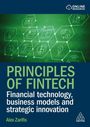 "PRINCIPLES OF FINTECH" - ein Buch von Alex Zarifis, mit grünen Technologiegrafiken und einem Online Resource Logo oben.