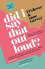 Fi Glover: Did I Say That Out Loud?, Buch