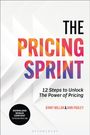 "The Pricing Sprint: 12 Steps to Unlock The Power of Pricing" von Jenny Millar & Ann Padley. Weißer Hintergrund.