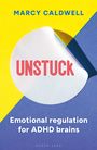 "UNSTUCK: Emotional regulation for ADHD brains" in bunten Farben mit kreativem Design.