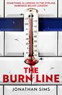 "Something is lurking in the stifling darkness below London." Ein zerbrochenes Thermometer auf weißen Fliesen.