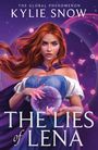 "The Lies of Lena" und "Kylie Snow" stehen im Vordergrund. Eine Frau mit roten Haaren hält eine leuchtende Kristallkugel.