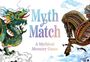 "Myth Match: A Mythical Memory Game" steht in der Mitte. Links ein bunter Drache, rechts ein detailreiches Pferd.
