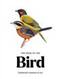 "The Book of the Bird: Feathered creatures in art" zeigt zwei detaillierte Vögel auf einem Ast.