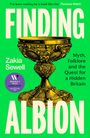 „Finding Albion“ von Zakia Sewell. Thema: Mythologie, Folklore in Großbritannien. Illustration eines goldenen Kelchs.