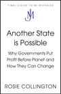 Text: "Another State is Possible. Why Governments Put Profit Before Planet and How They Can Change. ROSIE COLLINGTON." Oben ein Logo.