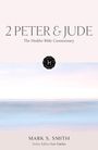 "2 PETER & JUDE, The Hodder Bible Commentary, Mark S. Smith, Series Editor Lee Gatiss." Logo in der Mitte, pastellfarbener Hintergrund.