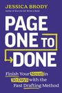 Jessica Brody: Page One to Done, Buch