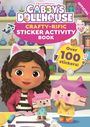 Official Gabby's Dollhouse: DreamWorks Gabby's Dollhouse: Crafty-Rific Sticker Activity Book, Buch