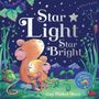 "Star Light Star Bright" in glitzernder Schrift, darüber ein Stern. Zwei Mäuse umarmen sich unter einem klaren Sternenhimmel.