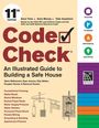 11th Edition, Code Check, An Illustrated Guide to Building a Safe House. Farbcode: Blau, Rot, Orange, Grün.