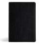 Csb Bibles By Holman: CSB Everyday Study Bible, Black Bonded Leather, Buch