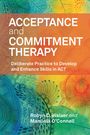 Buchtitel: "Acceptance and Commitment Therapy". Autoren: Robyn D. Walser, Manuela O’Connell. Buntes, abstraktes Muster.