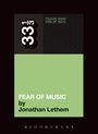 Jonathan Lethem: Talking Heads' Fear of Music, Buch