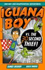 James Bishop: Iguana Boy vs. the 30 Second Thief, Buch