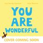 "YOU ARE WONDERFUL" in Blau, "COVER COMING SOON" darunter. Illustration: fröhlicher Hund links unten.