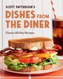 "Scott Patterson's Dishes from the Diner. Classic All-Day Recipes." Ein großes Sandwich mit Speck, Tomaten und Salat.